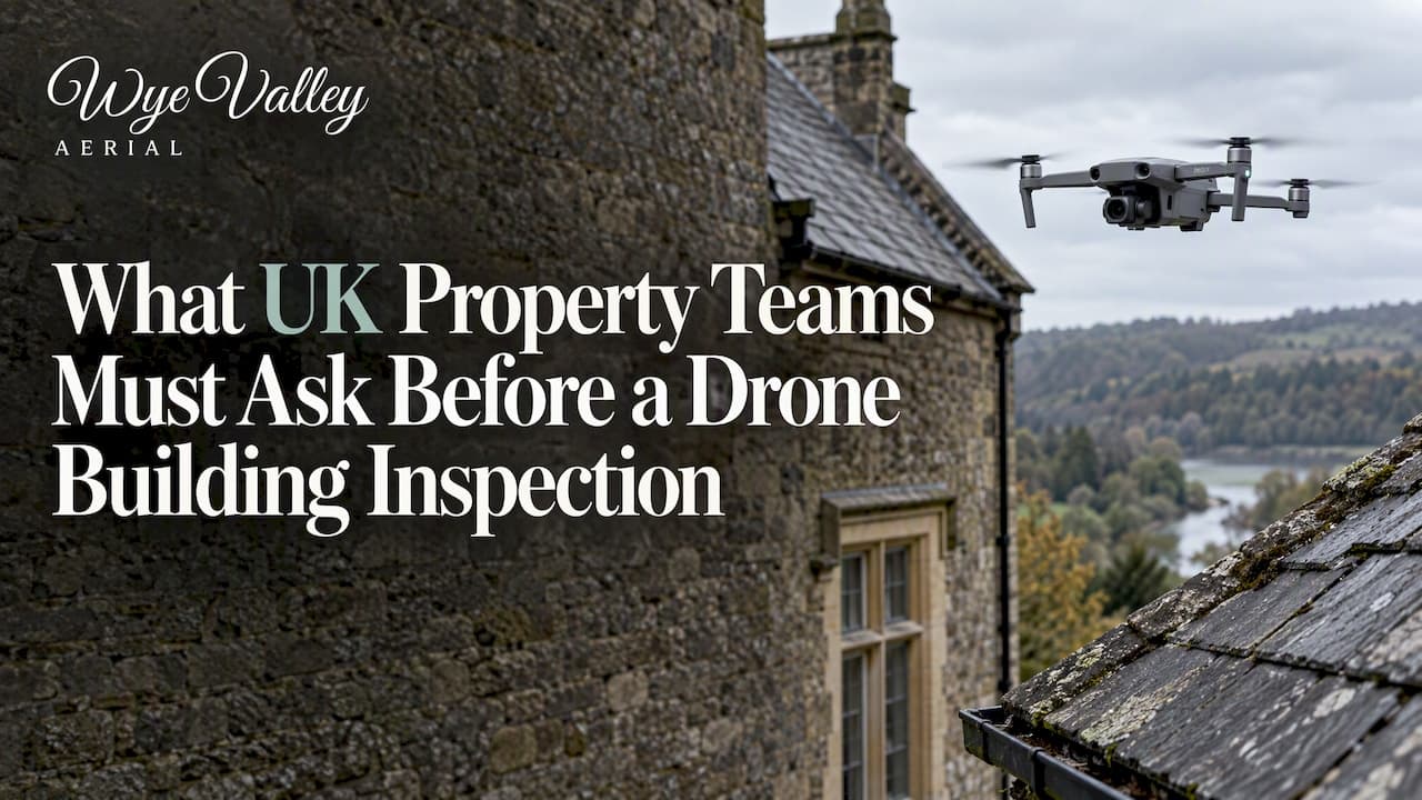 What UK Property Teams Must Ask Before a Drone Building Inspection