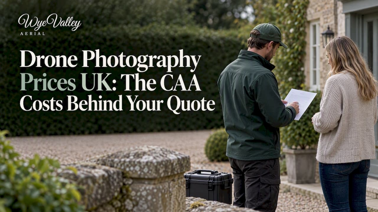 Drone Photography Prices UK: The CAA Costs Behind Your Quote