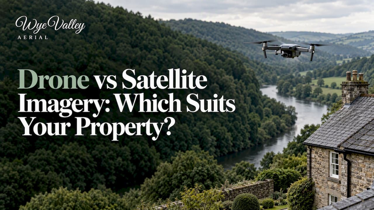 Drone vs Satellite Imagery: Which Suits Your Property?