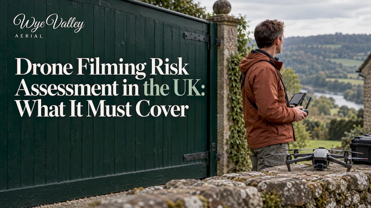 Drone Filming Risk Assessment in the UK: What It Must Cover